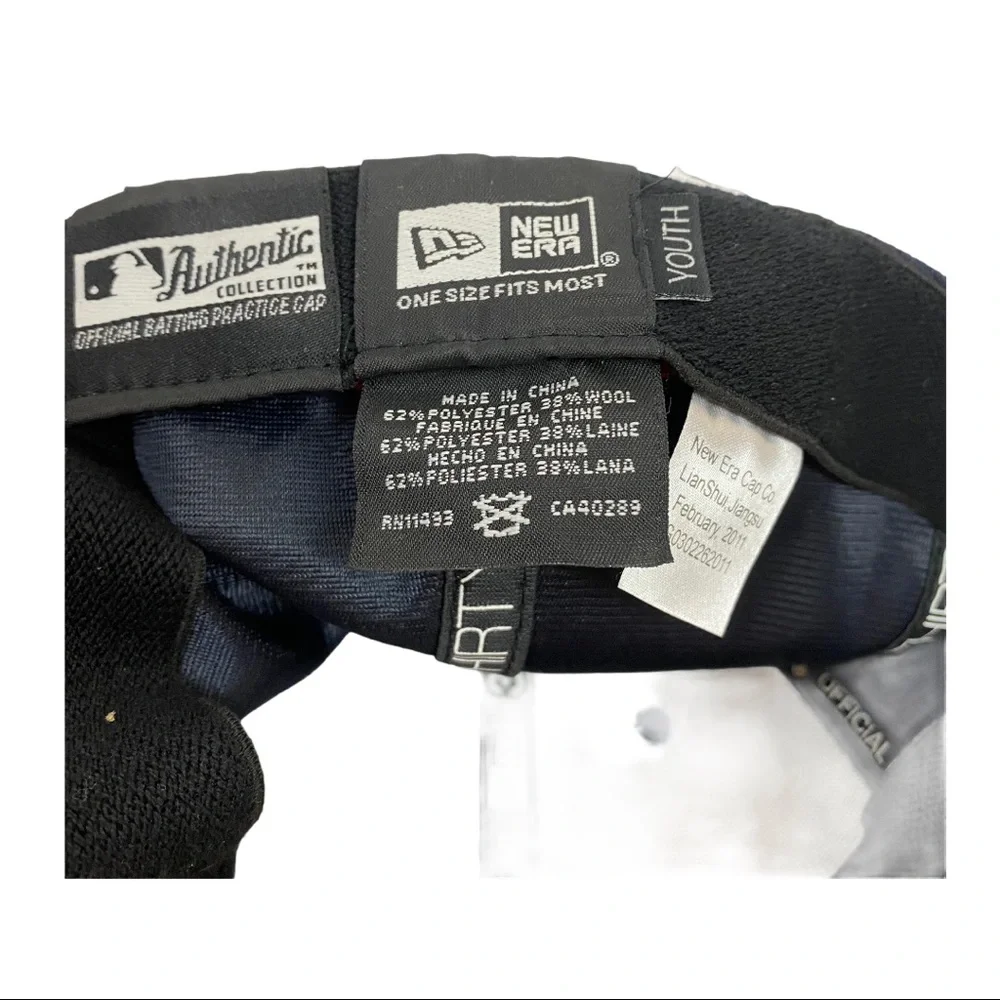 Youth MLB Baseball Cap Red Navy Blue MN Twins